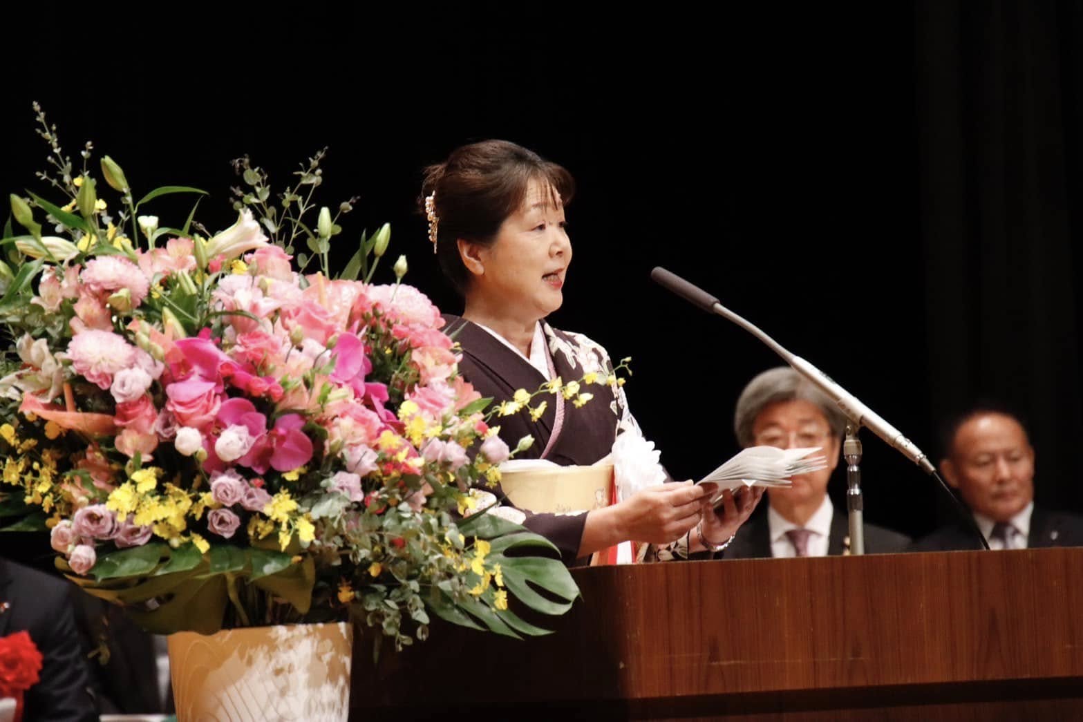 2024年10月20日 多古町町村合併70周年式典 - 平山とみこオフィシャルページ