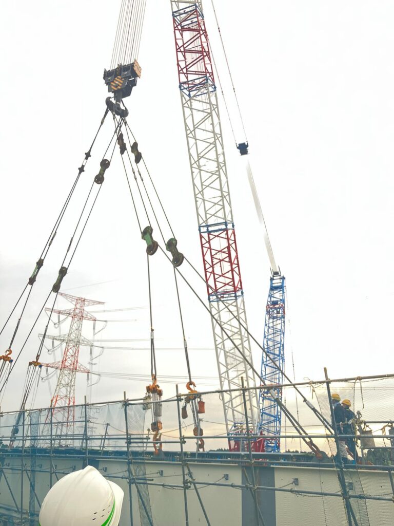 圏央道工事現場・視察