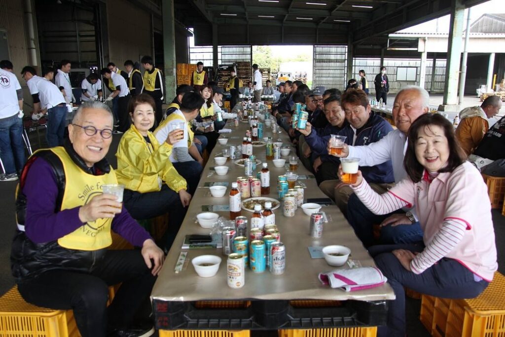 JA大和芋部会と"牛タンねぎし"交流会